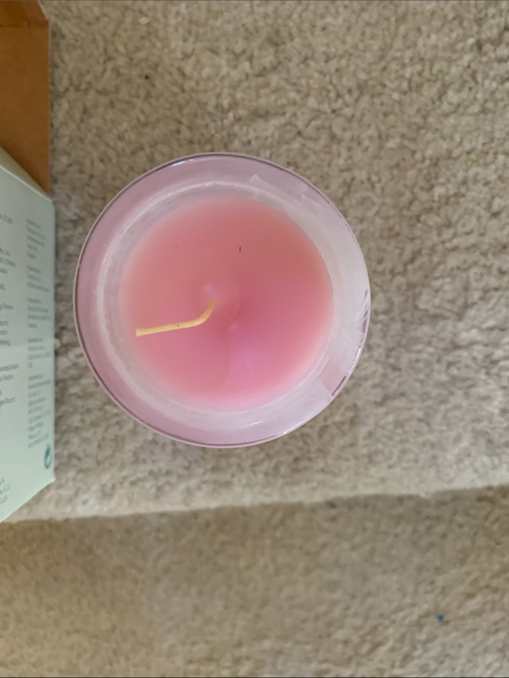 PartyLite Raspberry Rapture Scented Wax-Filled Glass Bougie - Picture 2 of 6